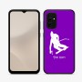 כיסוי בעיצוב אישי עם השם שלך לדגם - Samsung Galaxy A07 4G בעיצוב סקי