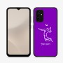 כיסוי בעיצוב אישי עם השם שלך לדגם - Samsung Galaxy A07 4G בעיצוב שחקן כדורעף