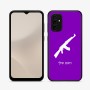 כיסוי בעיצוב אישי עם השם שלך לדגם - Samsung Galaxy A07 4G בעיצוב אק 47