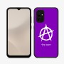כיסוי בעיצוב אישי עם השם שלך לדגם - Samsung Galaxy A07 4G בעיצוב אנרכיה