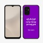 כיסוי בעיצוב אישי עם השם שלך לדגם - Samsung Galaxy A07 4G בעיצוב האלפבית היווני