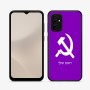כיסוי בעיצוב אישי עם השם שלך לדגם - Samsung Galaxy A07 4G בעיצוב פטיש ומגל