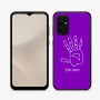 כיסוי בעיצוב אישי עם השם שלך לדגם - Samsung Galaxy A07 4G בעיצוב יד