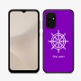 כיסוי בעיצוב אישי עם השם שלך לדגם - Samsung Galaxy A07 4G בעיצוב הגה - קפטן - ים