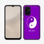כיסוי בעיצוב אישי עם השם שלך לדגם - Samsung Galaxy A07 4G בעיצוב סמל יינג יאנג