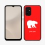 כיסוי בעיצוב אישי עם השם שלך לדגם - Samsung Galaxy A07 4G בעיצוב דוב