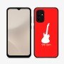 כיסוי בעיצוב אישי עם השם שלך לדגם - Samsung Galaxy A07 4G בעיצוב גיטרה
