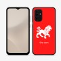 כיסוי בעיצוב אישי עם השם שלך לדגם - Samsung Galaxy A07 4G בעיצוב מזלות - אריה