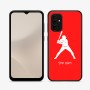 כיסוי בעיצוב אישי עם השם שלך לדגם - Samsung Galaxy A07 4G בעיצוב שחקן בייסבול