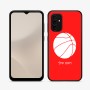 כיסוי בעיצוב אישי עם השם שלך לדגם - Samsung Galaxy A07 4G בעיצוב כדורסל