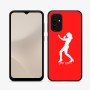 כיסוי בעיצוב אישי עם השם שלך לדגם - Samsung Galaxy A07 4G בעיצוב אישה מגוננת