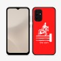 כיסוי בעיצוב אישי עם השם שלך לדגם - Samsung Galaxy A07 4G בעיצוב רוכב סוסים