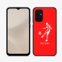 כיסוי בעיצוב אישי עם השם שלך לדגם - Samsung Galaxy A07 4G בעיצוב שחקן כדורגל