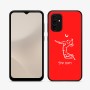 כיסוי בעיצוב אישי עם השם שלך לדגם - Samsung Galaxy A07 4G בעיצוב שחקן כדורעף