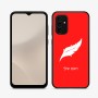 כיסוי בעיצוב אישי עם השם שלך לדגם - Samsung Galaxy A07 4G בעיצוב נוצת נוצה