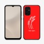 כיסוי בעיצוב אישי עם השם שלך לדגם - Samsung Galaxy A07 4G בעיצוב חיטה גלית זהב