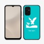 כיסוי בעיצוב אישי עם השם שלך לדגם - Samsung Galaxy A07 4G בעיצוב נשר אמריקאי
