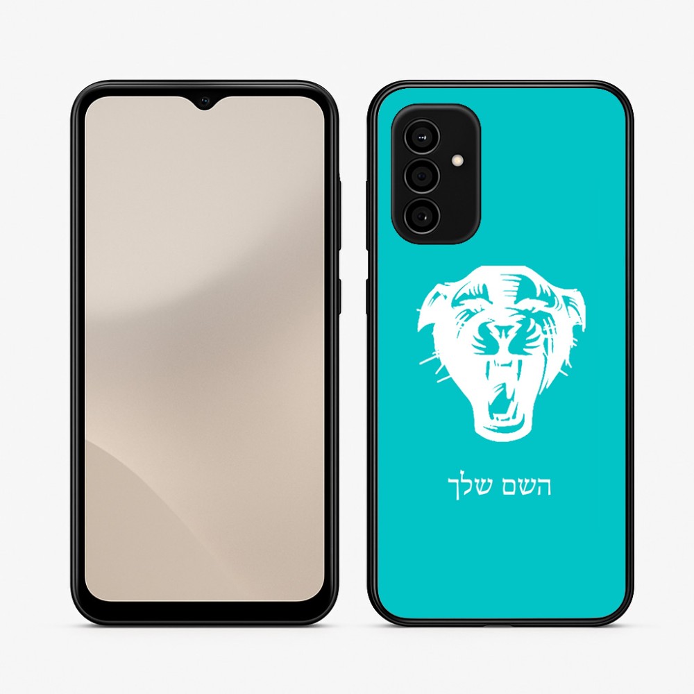 כיסוי בעיצוב אישי עם השם שלך לדגם - Samsung Galaxy A07 4G בעיצוב פני פנטרה