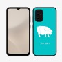 כיסוי בעיצוב אישי עם השם שלך לדגם - Samsung Galaxy A07 4G בעיצוב חזיר