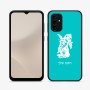 כיסוי בעיצוב אישי עם השם שלך לדגם - Samsung Galaxy A07 4G בעיצוב ארנב מחזיק גזר