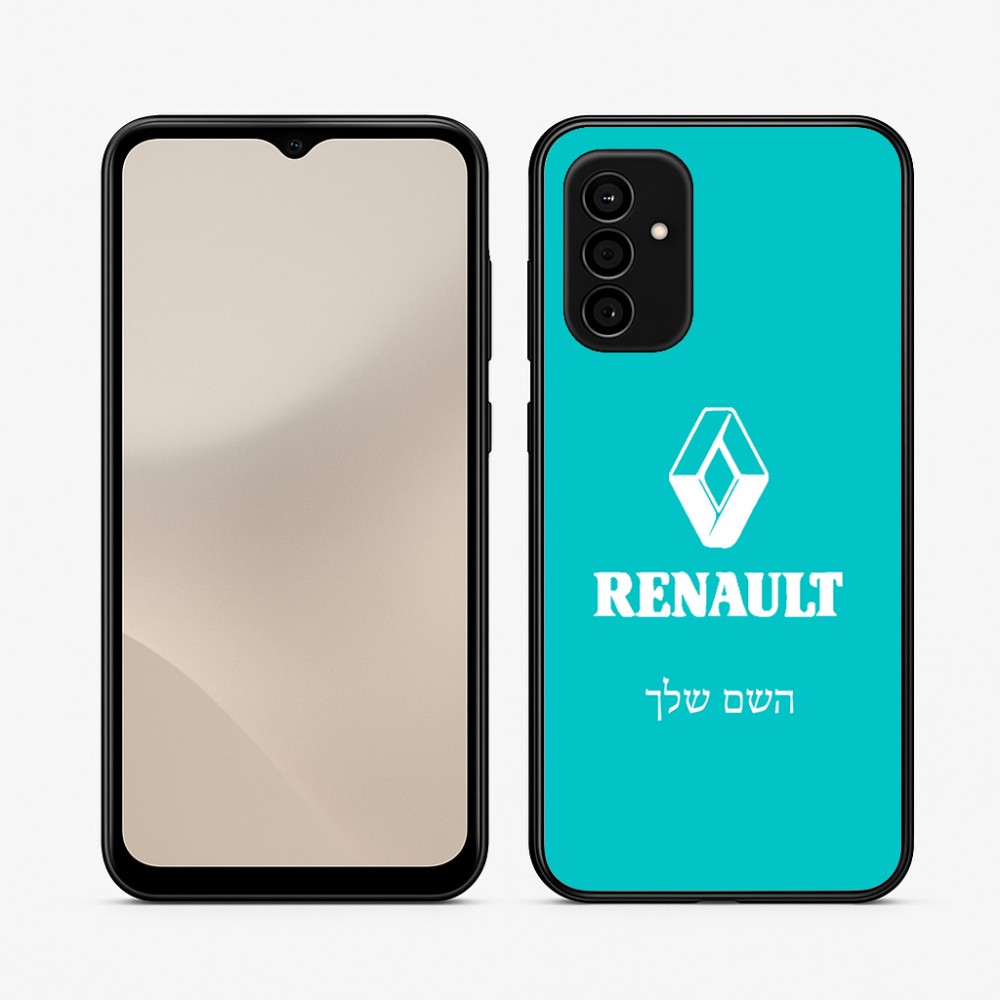 כיסוי בעיצוב אישי עם השם שלך לדגם - Samsung Galaxy A07 4G בעיצוב רנו