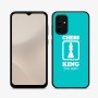 כיסוי בעיצוב אישי עם השם שלך לדגם - Samsung Galaxy A07 4G בעיצוב שחמט