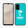 כיסוי בעיצוב אישי עם השם שלך לדגם - Samsung Galaxy A07 4G בעיצוב אוהב את החברה שלי