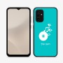 כיסוי בעיצוב אישי עם השם שלך לדגם - Samsung Galaxy A07 4G בעיצוב תקליטור - אזור מוזיקה