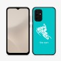 כיסוי בעיצוב אישי עם השם שלך לדגם - Samsung Galaxy A07 4G בעיצוב אופנוע שלג