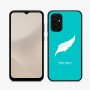 כיסוי בעיצוב אישי עם השם שלך לדגם - Samsung Galaxy A07 4G בעיצוב נוצת נוצה