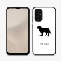 כיסוי בעיצוב אישי עם השם שלך לדגם - Samsung Galaxy A07 4G בעיצוב כלב