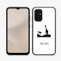 כיסוי בעיצוב אישי עם השם שלך לדגם - Samsung Galaxy A07 4G בעיצוב ג'ירפה באפריקה
