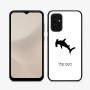 כיסוי בעיצוב אישי עם השם שלך לדגם - Samsung Galaxy A07 4G בעיצוב כריש ראש פטיש