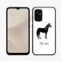 כיסוי בעיצוב אישי עם השם שלך לדגם - Samsung Galaxy A07 4G בעיצוב סוס