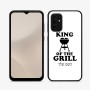 כיסוי בעיצוב אישי עם השם שלך לדגם - Samsung Galaxy A07 4G בעיצוב מלך הגריל