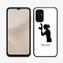 כיסוי בעיצוב אישי עם השם שלך לדגם - Samsung Galaxy A07 4G בעיצוב צלמת - אישה