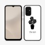 כיסוי בעיצוב אישי עם השם שלך לדגם - Samsung Galaxy A07 4G בעיצוב פרח