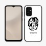 כיסוי בעיצוב אישי עם השם שלך לדגם - Samsung Galaxy A07 4G בעיצוב אנג'ל מוזיקלי