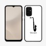 כיסוי בעיצוב אישי עם השם שלך לדגם - Samsung Galaxy A07 4G בעיצוב סקסופון