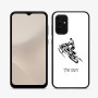 כיסוי בעיצוב אישי עם השם שלך לדגם - Samsung Galaxy A07 4G בעיצוב אופנוע שלג