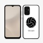 כיסוי בעיצוב אישי עם השם שלך לדגם - Samsung Galaxy A07 4G בעיצוב כדור כדורעף