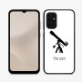 כיסוי בעיצוב אישי עם השם שלך לדגם - Samsung Galaxy A07 4G בעיצוב טלסקופ