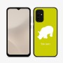 כיסוי בעיצוב אישי עם השם שלך לדגם - Samsung Galaxy A07 4G בעיצוב קרנף
