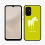 כיסוי בעיצוב אישי עם השם שלך לדגם - Samsung Galaxy A07 4G בעיצוב זברה