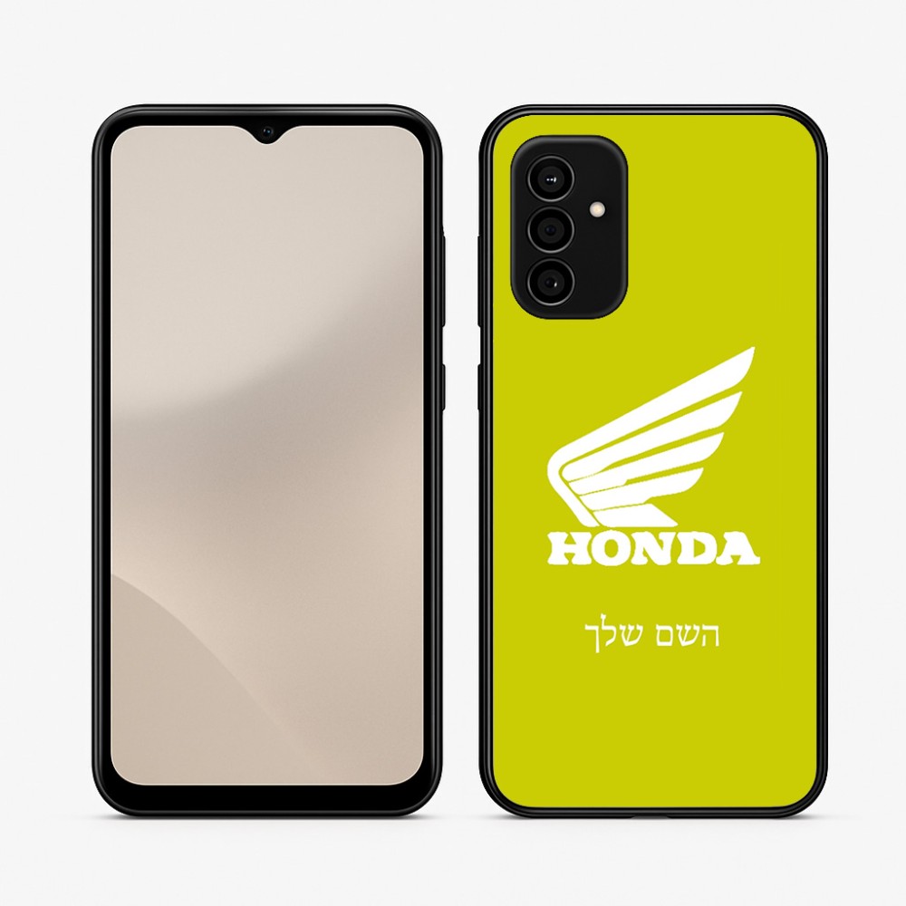 כיסוי בעיצוב אישי עם השם שלך לדגם - Samsung Galaxy A07 4G בעיצוב הונדה