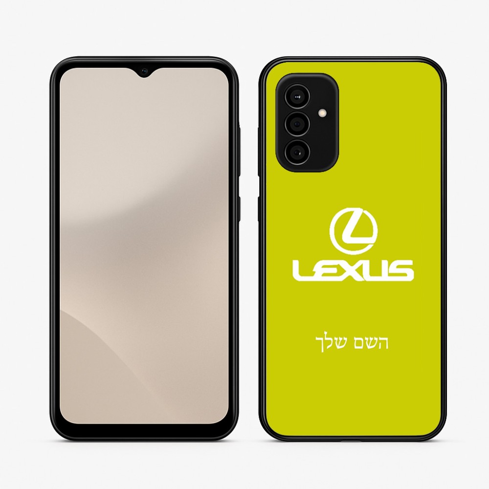 כיסוי בעיצוב אישי עם השם שלך לדגם - Samsung Galaxy A07 4G בעיצוב לקסוס