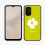 כיסוי בעיצוב אישי עם השם שלך לדגם - Samsung Galaxy A07 4G בעיצוב פרח היביסקוס