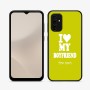 כיסוי בעיצוב אישי עם השם שלך לדגם - Samsung Galaxy A07 4G בעיצוב אוהבת את החבר שלי