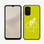 כיסוי בעיצוב אישי עם השם שלך לדגם - Samsung Galaxy A07 4G בעיצוב אופניים אולימפיים