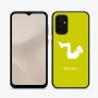 כיסוי בעיצוב אישי עם השם שלך לדגם - Samsung Galaxy A07 4G בעיצוב אישה מתאמנת